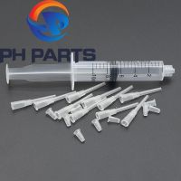 1SET 10 adapters 1 syringe plastic Ink Cartridge Refill Suction Tip Adapter for ink cartridges