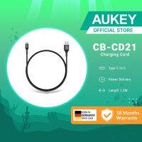 【Taotao Electronics】 AUKEY CB-CD21 100W USB 3.1ประเภท C ไปยังสาย Android Macbook 4K 10Gbps