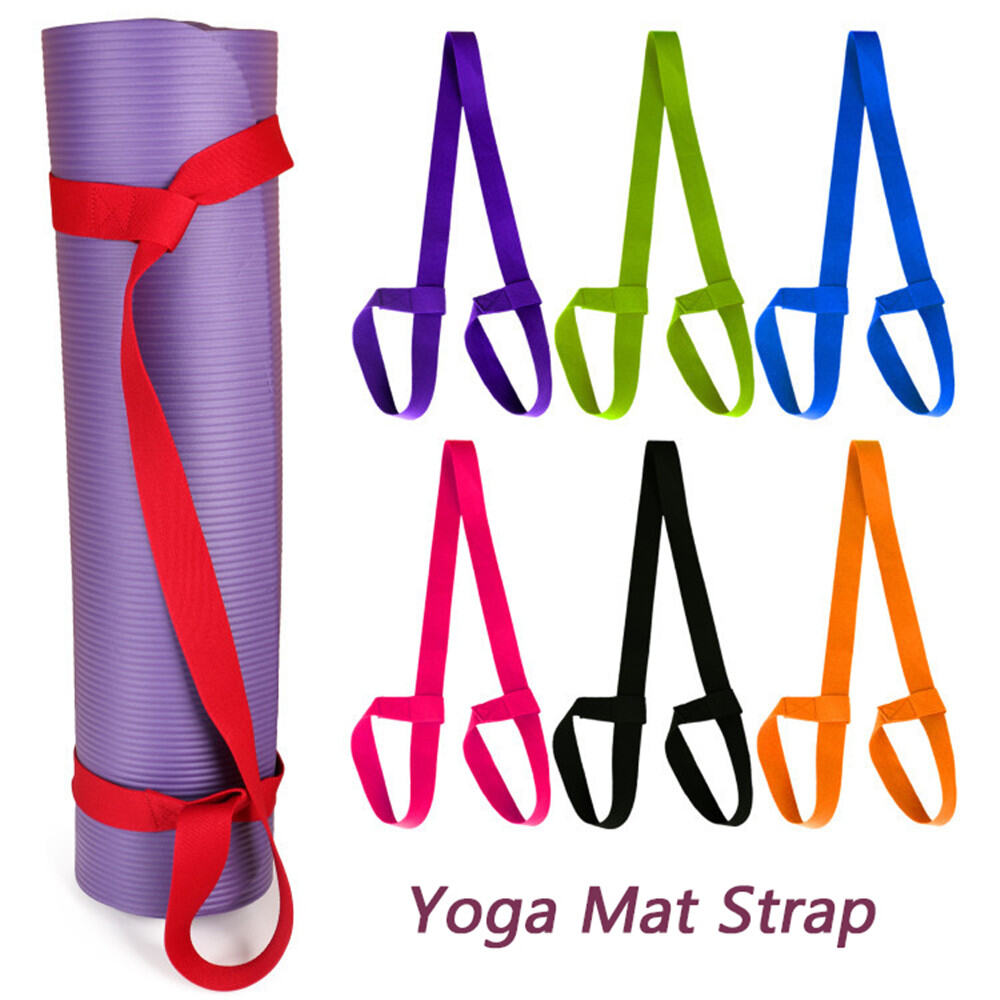 Yoga Mat Sling Strap Carrier Shoulder Strap Belt For Sports Fitness Exercise 