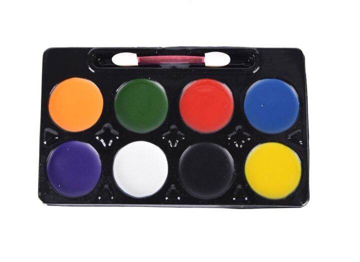 8 Colors Face and Body Paint Art Painting Water Based Non Toxid Safe