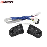 Multiftion Stee Wheel Button For KIA Sportage Audio Volume Speed Cruise Control Buttons Switch With Backlight Car Parts