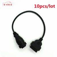 10pcs/lot High quality for Mercedes FOR BENZ Sprinter 14pin to 16pin 14 pin to obdii obd2 obd ii obd 2 16 pin adapter