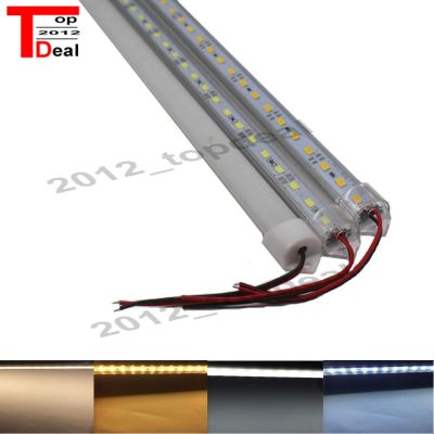 【Worth-Buy】 5ชิ้น/ล็อต50ซม. เปลือกอลูมิเนียมตัว U Dc 12V 36 Smd 5630 Led แถบแอลอีดีแข็งแข็งสีขาว/อบอุ่นสีขาว