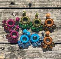 Hotboho R Charm ต่างหูขนาดใหญ่สำหรับผู้หญิง Handmade Squ Brincos Para As Mulheres เครื่องประดับต่างหู Oorbellen Vo