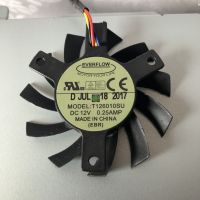 For Everflow 12V 0.25Amp 6010 Graphics Card Fan T126010SU 4-Wire