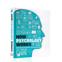 How psychology works psychology popular science visualization graphic cases DK classic Popular Science Encyclopedia books hardcover color illustrations