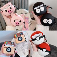 ☃❏❆ 3D Cartoon Cute Earphone Case For AirPods Pro 3 Anti-fall Silicone Bluetooth Wireless Protective Cover Shell For Air Pods Pro