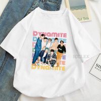 Kpop Dynamite BE Life Goes On T เสื้อ Jimin Jungkook Suga V RM J-Hope Jin Chibi กราฟิก Tees harajuku เสื้อผ้า Kawaii ผู้หญิงเสื้อ