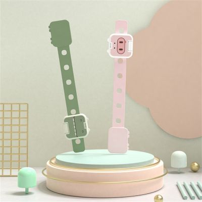 ﺴ Baby Anti-pinch Buckle Safety Drawer Buckle Safety Protective Cabinet Buckle Anti-pinch Protective Cartoon Simple Long Lock Lock