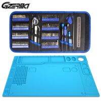 Professional Computer Repair Tools Kit With Anti-Static Mat Precision Screwdriver Set For Macbook Laptop Tablet Iphone Xbox PS4