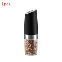 Automatic salt and pepper spice grinder Gravity electric pepper grinder adjustable, spice grinder with LED light, kitchen tools