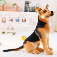 40/50/60Cm Giant Dog Toy Realistic Stuffed Animals German Dog Shepherd Plush Toys Gift For Children