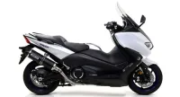 ท่อARROW - DARK-CARBON Yamaha TMAX530 SX/DX2017-2019&amp;TMAX560 2020-2021&amp;new Tmax560 2022-2023(กรุณาตรวจสอบสต๊อกสินค้าก่อนสั่งซื้อทุกครั้ง)