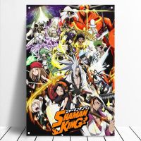 Shaman King โปสเตอร์โลหะรายการทีวีเกมภาพยนตร์อนิเมะป้ายดีบุก MZ887ตกแต่งศิลปะบนผนัง