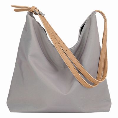 Leather Womens Canvas Crossbody Bag Large Capacity Shopping Bag Fashion Casual Tote Bag Shoulder Bag