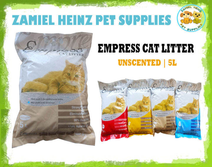 EMPRESS Cat Litter UNSCENTED 5L Lazada PH