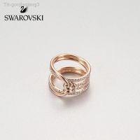 【แหวน】 รับประกันหนึ่งปี Swarovski LIFELONG แฟชั่นแหวนแหวนเครื่องประดับหญิงเดิม ของขวัญวันเกิดวันวาเลนไทน์ gift