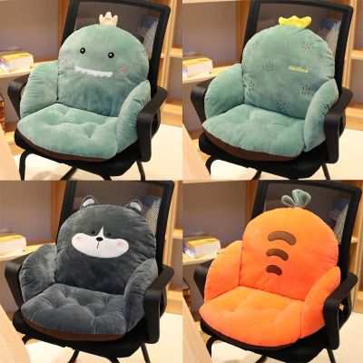 Cartoon Soft Back Cushion Seat Cushions Two-in-one Furniture Protector for Sofa Crown Shape Pillow Adult Child Home Decor