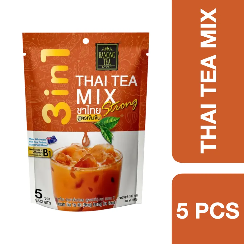 Ranong Tea 3-in-1 Instant Thai Tea Mix