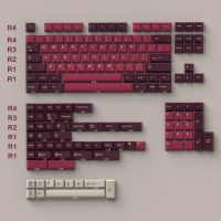 1ชุด Aifei Pleuche Keycaps ลายเค้ก,ABS สองครั้งช็อตแสงตัวครอบปุ่มคีย์บอร์ดเชอร์รี่โปรไฟล์ Keycap สำหรับคีย์บอร์ดแบบกลไกสวิตช์ MX