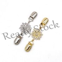 【hot sale】 ✉♛ B36 Sweater Shawl Clip Classic Hollow Pattern Diamond Cardigan Connection Buckle Brooch Accessories