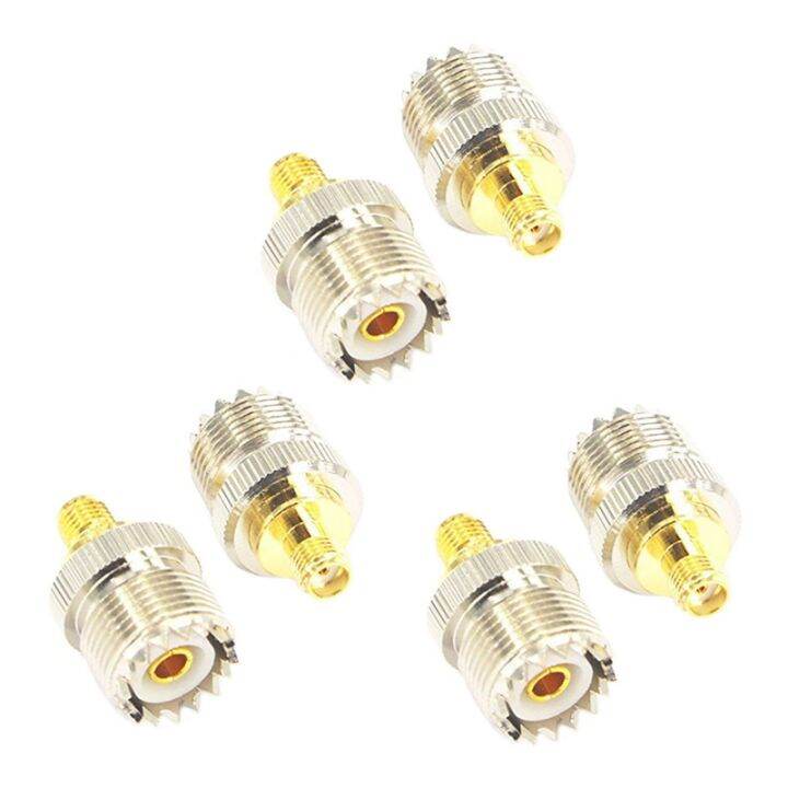 Componente Per Elettronica RF Adattatore Coassiale Diritto UHF Da SO239 A SO-239 Femmina - Per Montaggio A Pannello, Alta Qualità Connettore Coassiale SO239 Femmina - Foto 13