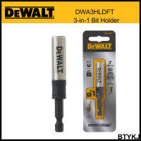 Dewalt ที่จับส่วนขยายตัวยึด1/4 "Hex หัวเจาะ6.35Mm แขนคู่มือดอกไขควงไฟฟ้า Hex ขนาดกะทัดรัด76Mm