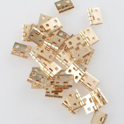 【CC】✓❣  20pcs hinges 10x8mm Golden/silver decorative door  accessories furniture hardware