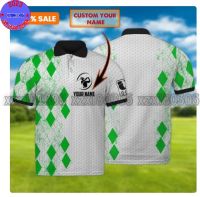 XzX180305 Golf Skull Golf Clubs Happy Golf Colorful Golf Mens and Womens High Quality Full sublimation Quick Dried Polo Personalized p-1533 (private chat free custom name&amp;logo)