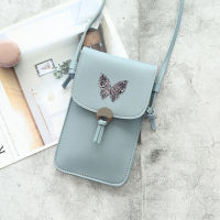 Womens Fashion Mobile Phone Bag PU Leather Messenger Bags Small Shoulder Bags Clucth Purses Wallets Crossbody Bag 2022 New