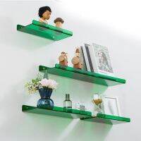 Colorful Acrylic Wall Hanging ShelvesLiving Room Flower PotsPlant MagazinesBedroomsBooksDollsDecorative Storage Shelves