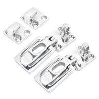 2pcs 316 สแตนเลสสตีลล็อคประตูสลัก Heavy Duty ต่อต้าน Rattle Fastener Clamp สำหรับ Marine