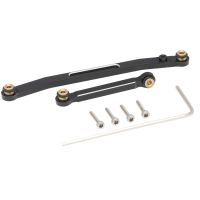 Aliuminum Steering Link CNC Upgrade Parts Steering Link Set for Axial SCX24 C10 Deadbolt JLU