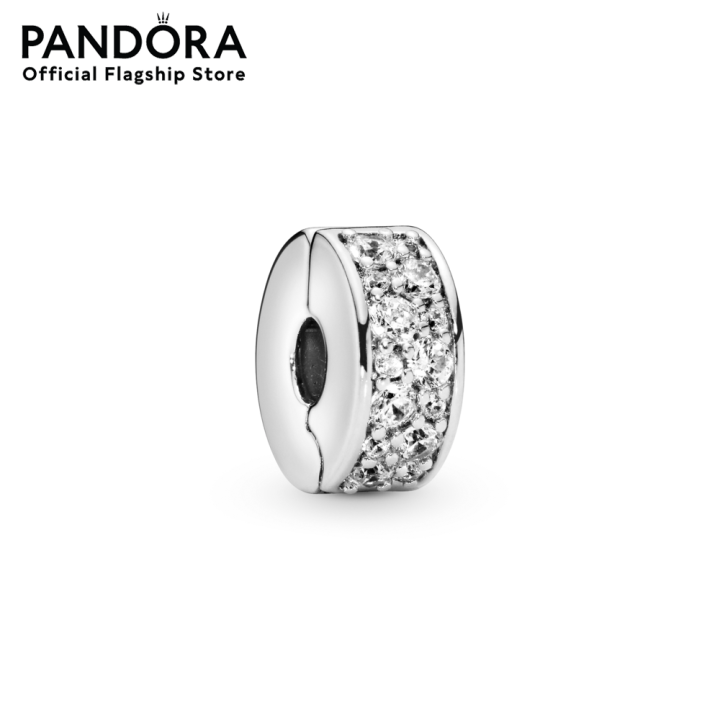 pandora-clear-pav-clip-charm-เครื่องประดับ-คลิปชาร์ม-ชาร์มสีเงิน-สีเงิน-ชาร์มเงิน-เงิน-ชาร์มสร้อยข้อมือ-ชาร์มแพนดอร่า-แพนดอร่า