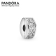 Pandora Clear Pavé Clip Charm เครื่องประดับ   คลิปชาร์ม ชาร์มสีเงิน สีเงิน ชาร์มเงิน เงิน ชาร์มสร้อยข้อมือ ชาร์มแพนดอร่า แพนดอร่า