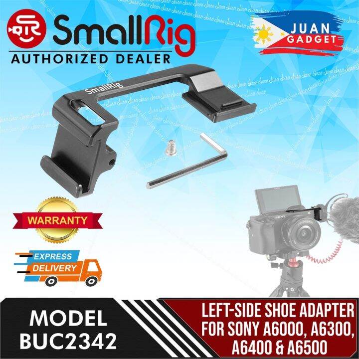 【COD】 Smallrig BUC2342 Cold Shoe LeftSide Adapter for Sony A6100/A6000