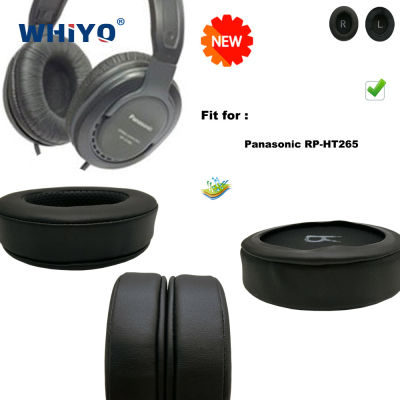New Upgrade Replacement Ear Pads for Panasonic RP-HT265 Headset Parts Leather Cushion Velvet Earmuff Earphone Sleeve