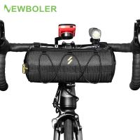 2023○ NEWBOLER 2022 New Handlebar Bag Bicycle Bags Frame Pannier Bag Multifunction Portable Shoulder Bag Bike Accessorie