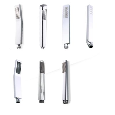 Brass Hand Shower Handset Chrome Plated Round Square Oval Big Small Bathroom Accessories One Functions  by Hs2023