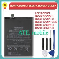 BS01FA BS03FA BS06FA BS08FA BS10FA แบตเตอรี่โทรศัพท์สำหรับ XIAOMI สีดำ Shark 1 2 3 3 4 5สีดำ Shark helo สีดำฉลาม4 PRO