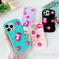 ♛﹍✷ Disney Toy Story Lotso etui na telefon iPhone 11 12 13 iPhone 14 Pro Max XS Cartoon All Inclusive ochrona przed upadkiem