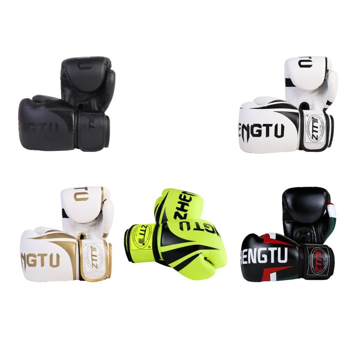 Boxing Gloves Karate Sparring Gloves Adult for Punching Bag Fitness ...