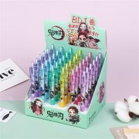 3/6 Anime Demon Slayer Mechanical Pencil+0.5MM Refill Mobile Pencil Automatic Pencil School Supplies Office Stationery Gift