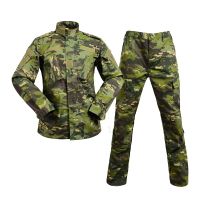 US Army Combat Uniform ACU Multicam Tropic Camouflage Woodland คุณภาพสูง Camo เครื่องแต่งกายเดินป่าเสื้อผ้า