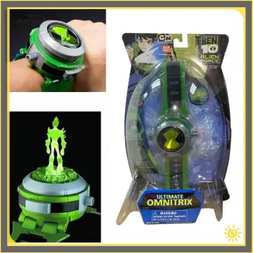 BEN 10 Ten Projector Watch Alien Force Omnitrix Illumintator Bracelet Kid's  Toys