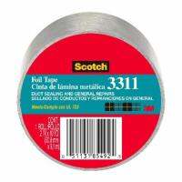 3M เทปอลูมิเนียมสำหรับงานทั่วไป ขนาด 2 นิ้ว X 10 หลา Scotch Foil Tape 2 Inch X10 Yds