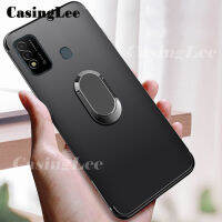 Casinglee สำหรับ Itel Vision 2S Case Matte เต็มรูปแบบกันกระแทกรถแม่เหล็กผู้ถือแหวนโทรศัพท์ฝาครอบ Hp Itel Vision2S โทรศัพท์กรณี