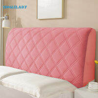 หนังกลับหนาขึ้น Cover Headboard หัวเตียง Cover Headboard นุ่มปลอกหมอนอิงฝาป้องกันฝุ่นง่ายๆทั่วไปสำหรับการหลีกเลี่ยงการชน