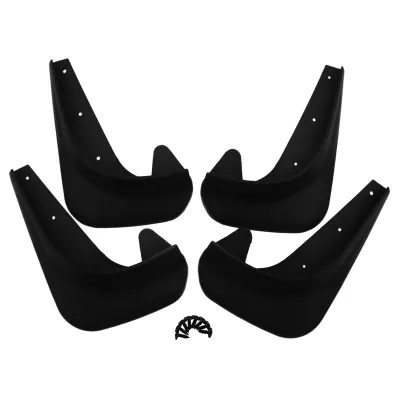 Universal Mudflaps Mud Flaps Flap Splash Guards Mudguards Car Auto Van SUV Trucks Sedan Wheel Fender Front Rear