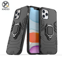 XICCIสำหรับApple iPhone 12/iPhone 12 Pro/iPhone 12 Mini/iPhone 12 Pro Max Case,ซิลิโคนTPUและฮาร์ดพีซีหรูหราเกราะกันกระแทกแหวนที่วางแบบโลหะปกเคสใส่โทรศัพท์